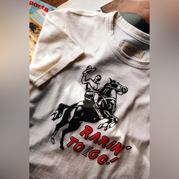 imogene + willie Tops - Imogene + Willie “Rarin’ To Go” tee